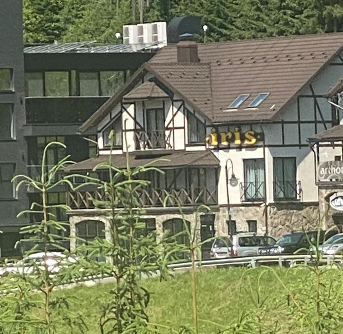 Iris Hotel Bukovel Bagian luar foto
